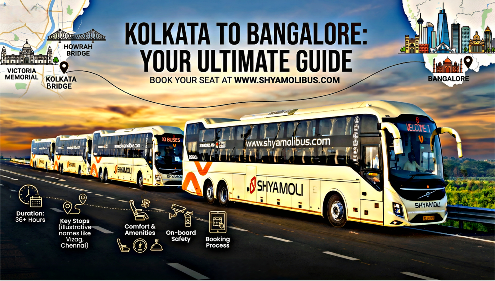 Kolkata to Bangalore